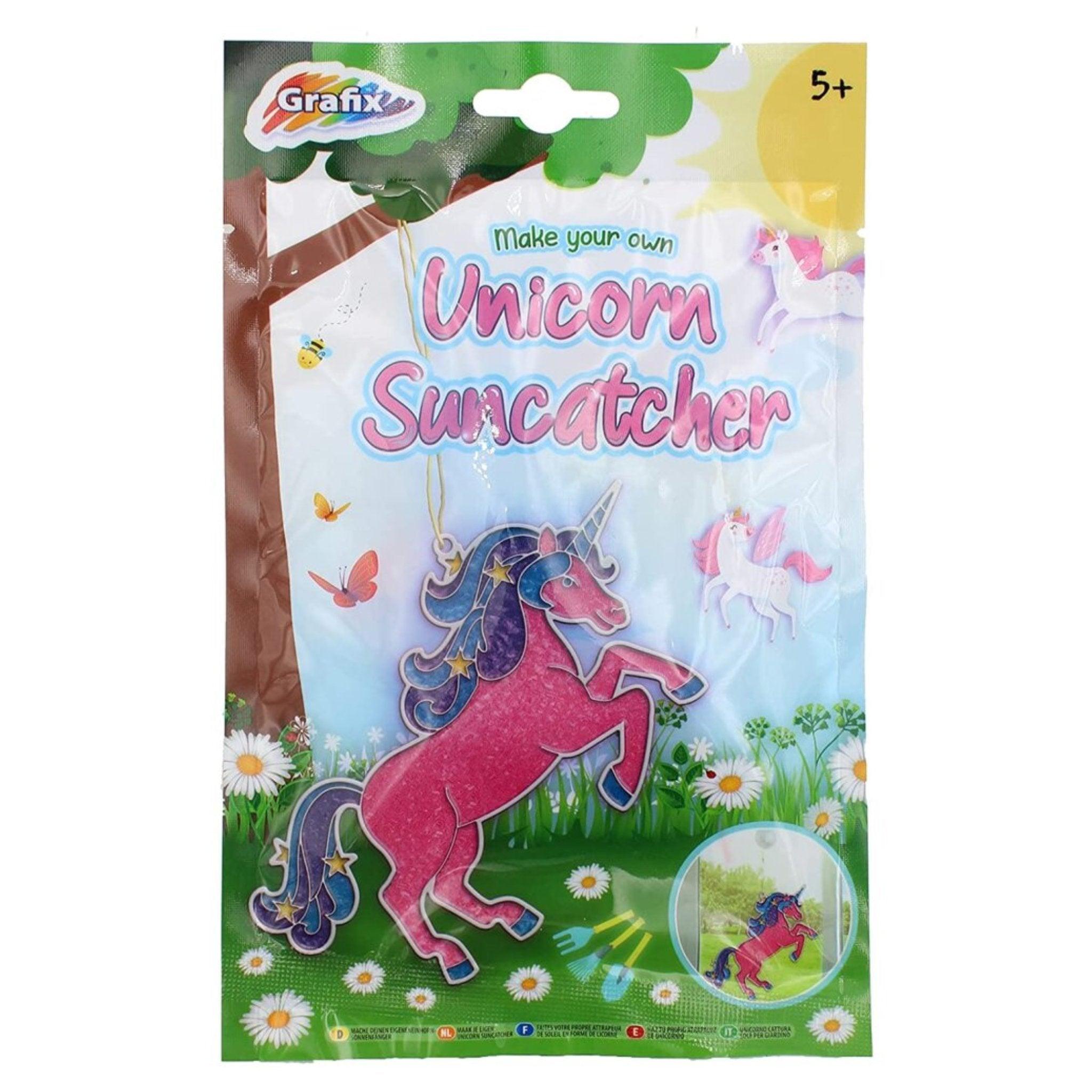 Make Your Own Unicorn Suncatcher - PoundToys